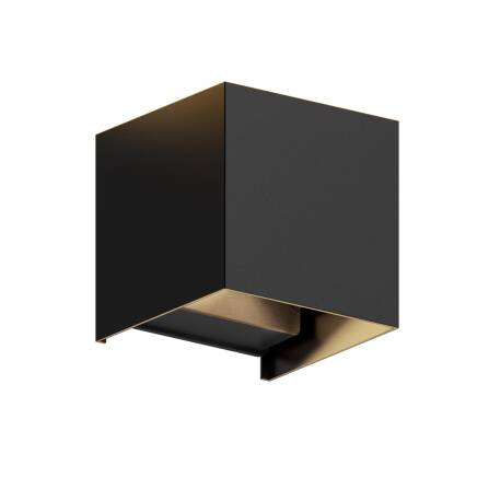 Up-Down-Light Cube | Smart | Wandleuchte in Schwarz | LED...