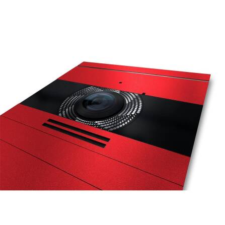 Citofono video Metzler VDM10 2.0 con targhetta nome intercambiabile | Colore personalizzato | 1 pulsante campanello | Neo