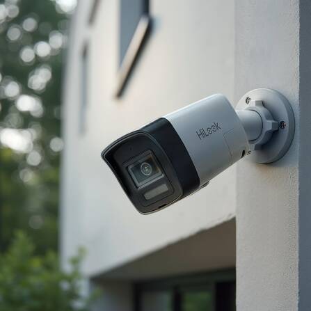 HiLook by HIKVISION 4K Überwachungskamera-Set | 4* 4K Bullet Kamera | Smart Hybrid Light | NVR 8-CH | 2 TB HDD | Smartphone App