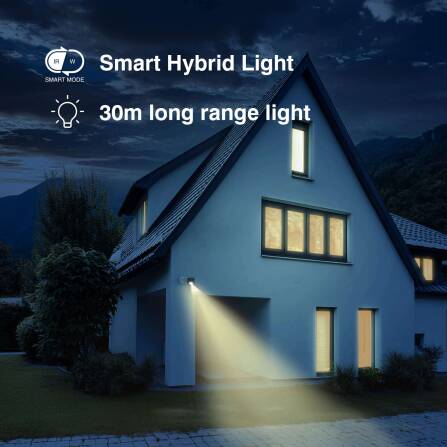 HiLook by HIKVISION 4K Überwachungskamera-Set | 4* 4K Bullet Kamera | Smart Hybrid Light | NVR 8-CH | 2 TB HDD | Smartphone App