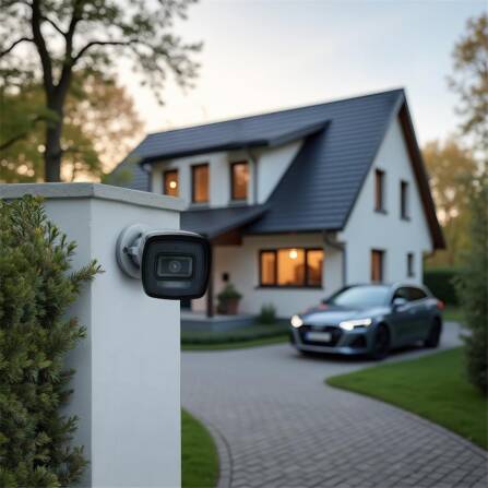 HiLook by HIKVISION 4K Überwachungskamera-Set | 4* 4K Bullet Kamera | Smart Hybrid Light | NVR 8-CH | 2 TB HDD | Smartphone App