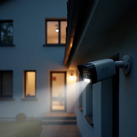 HiLook by HIKVISION 4K Überwachungskamera-Set | 4* 4K Bullet Kamera | Smart Hybrid Light | NVR 8-CH | 2 TB HDD | Smartphone App