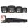 HiLook by HIKVISION 6 MP Überwachungskamera-Set | 4* 6 MP Bullet Kamera | Smart Hybrid Light | NVR 8-CH | 2 TB HDD | Smartphone App