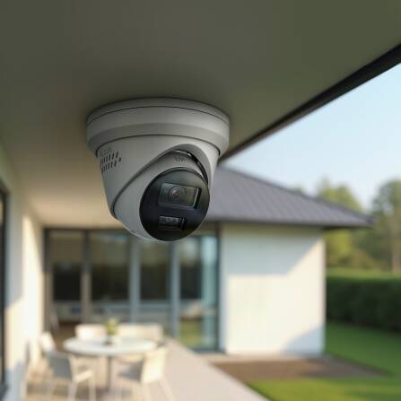 HiLook by HIKVISION 6 MP Überwachungskamera-Set | 4* 6 MP Turret Kamera | Smart Hybrid Light | NVR 8-CH | 2 TB HDD | Smartphone App