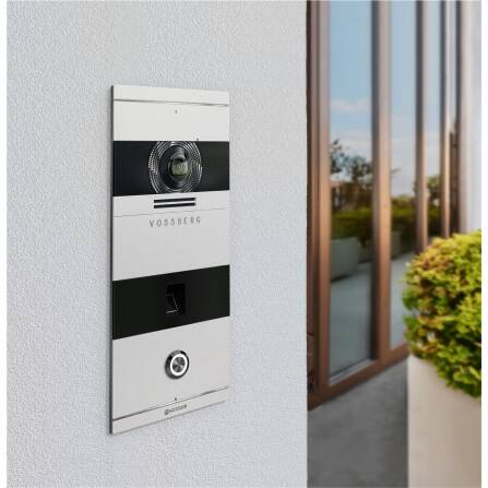 Metzler VDM10 2.0 Videocitofono | con Fingerprint | 1 pulsante campanello | Bianco | Niko