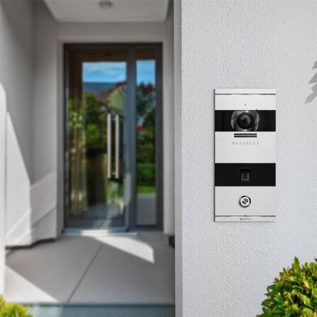 Metzler VDM10 2.0 Videocitofono | con Fingerprint | 1 pulsante campanello | Bianco | Niko