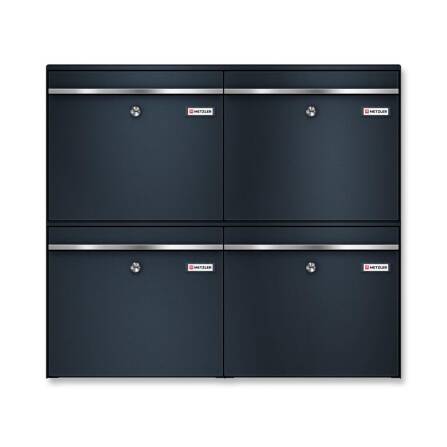 Metzler Briefkastenanlage für 4 Parteien,...