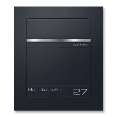 Metzler Unterputz-Briefkasten | personalisiert mit Gravur...