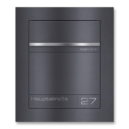 Metzler Briefkasten Unterputz | personalisiert mit Gravur...