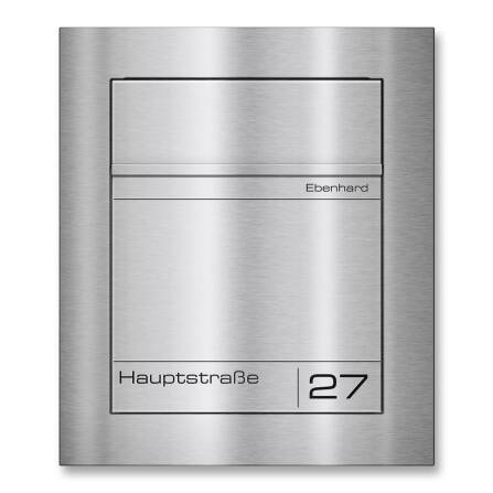 Metzler Briefkasten Unterputz | personalisiert mit Gravur...