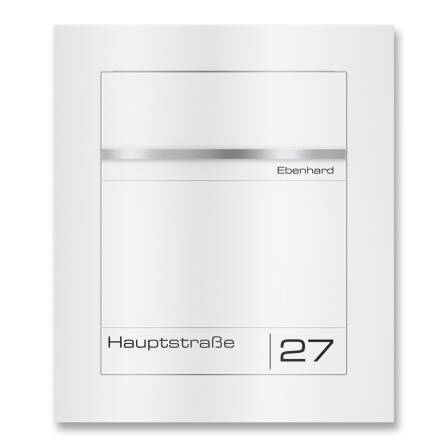 Metzler Briefkasten Unterputz | personalisiert mit Gravur...