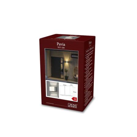 Wandleuchte | Pavia | Weiß