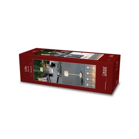 Lampada a batteria | Lille | Color sabbia