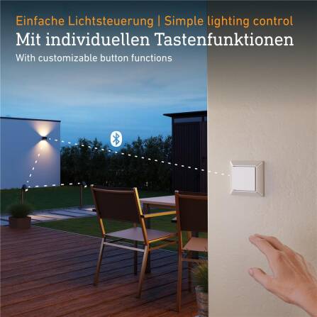 Steinel kinetischer Bluetooth Funkschalter | TapDuo C