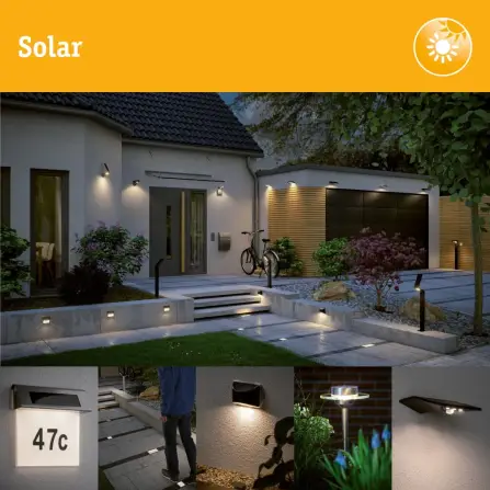 LED Wegeleuchte | Eliot | Anthrazit | Solar
