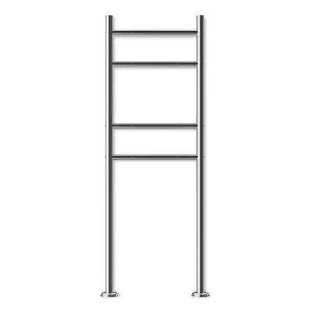 Metzler Briefkastenständer | 2er vertikal  |...