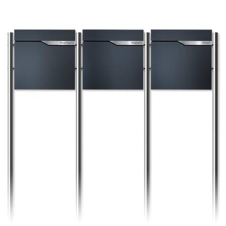 Metzler Standbriefkasten Mehrfamilienhaus | 3er |...