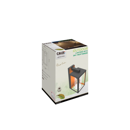 Wandleuchte | Naples | Dämmerungssensor | Schwarz