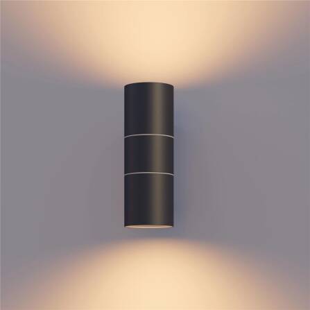 Wandleuchte | Up-Down-Light | Schwarz