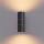 Wandleuchte | Up-Down-Light | Schwarz