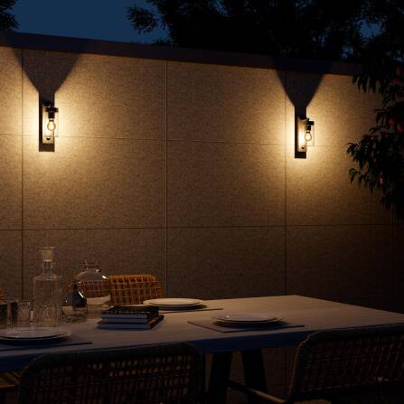 Wandleuchte | Sensor | Perugia | Schwarz