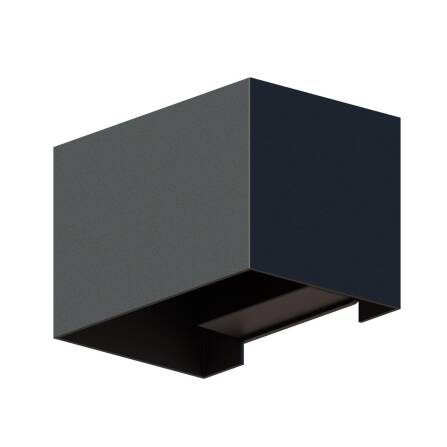 Wandleuchte | Up-Down-Light | Warmweiß | Schwarz