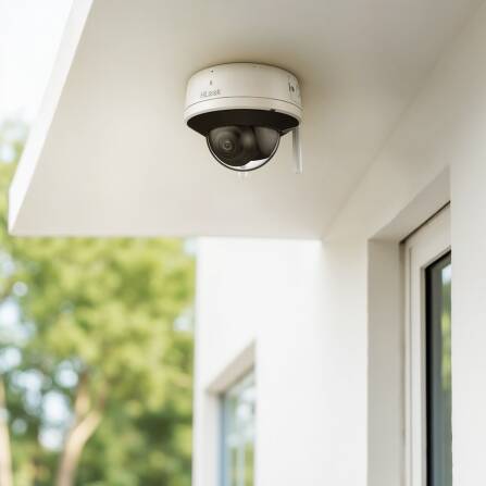 HiLook by HIKVISION 4 MP WLAN Video Überwachungskamera Dome | IPC-D140HA-D (2.8mm)