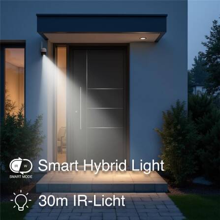 HiLook by HIKVISION 4 MP WLAN PT Video Überwachungskamera | PTZ-N2C400I-W (2.8mm)