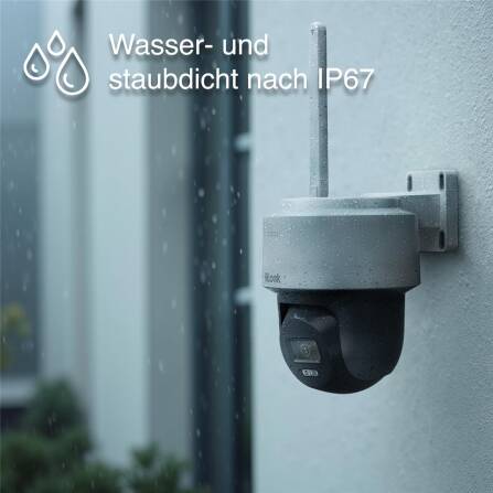 HiLook by HIKVISION 4 MP WLAN PT Video Überwachungskamera | PTZ-N2C400I-W (2.8mm)