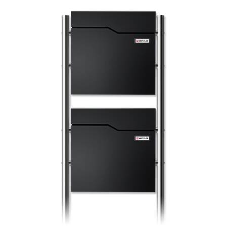 Metzler Standbriefkasten | 2er vertikal | mit...