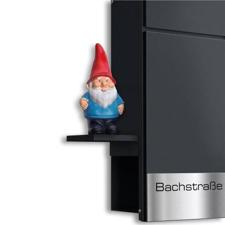 Metzler Regal für Briefkästen | RAL 7016...