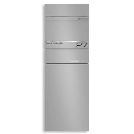 Metzler Standbriefkasten mit Zeitungsfach aus...