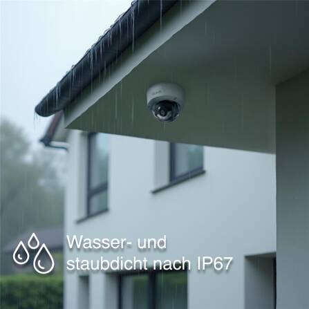 HiLook by HIKVISION 4K Video Überwachungskamera Dome IPC-D180HA-LU (2.8mm)