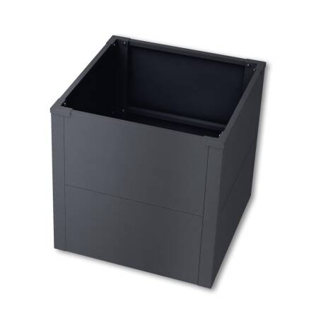 Metzler Letto rialzato per giardino o balcone | Mica ferrosa | 50 x 50 x 50 cm