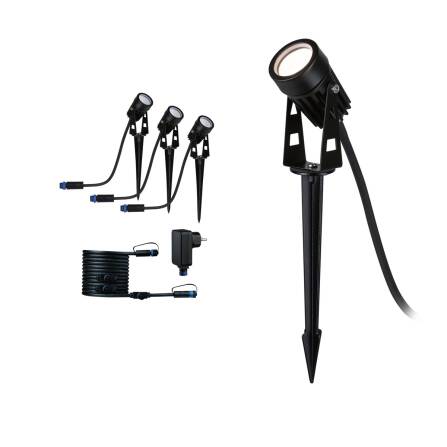 Plug & Shine | LED Gartenstrahler | Basisset