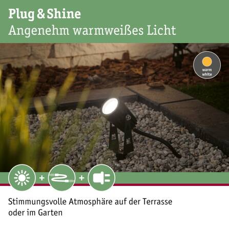 Plug & Shine | LED Gartenstrahler | Basisset