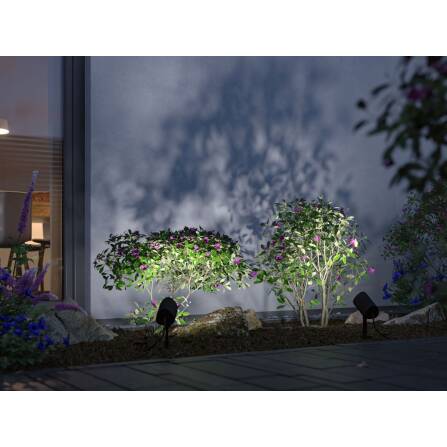 Plug & Shine | LED Gartenstrahler | Shira | RGBW