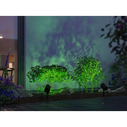 Plug & Shine | LED Gartenstrahler | Shira | RGBW