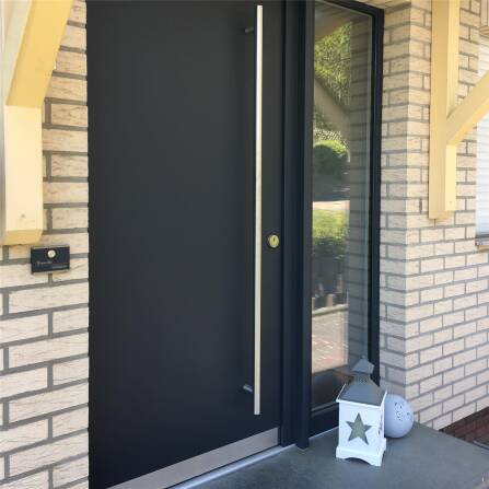 Metzler Türklingel aus Edelstahl | Klingeltaster LED optional | Heidi