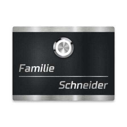 Metzler Türklingel Edelstahl | Schwarz |...