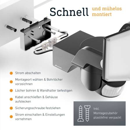 Proiettore LED | XLED Protect S | Antracite