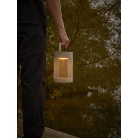 Akkuleuchte | Coupar | Solar | Sandfarbig