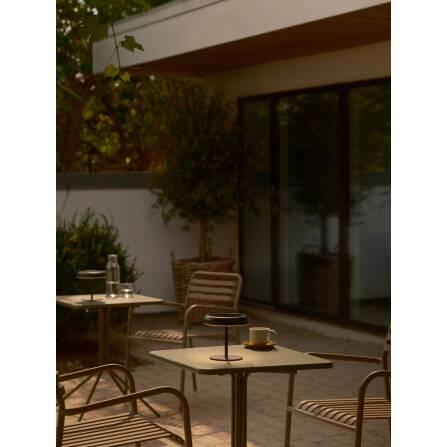 Akkuleuchte | Elmer | Solar | Schwarz