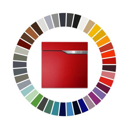 Metzler Briefkasten aus hochwertigem Stahl | RAL Farbe...