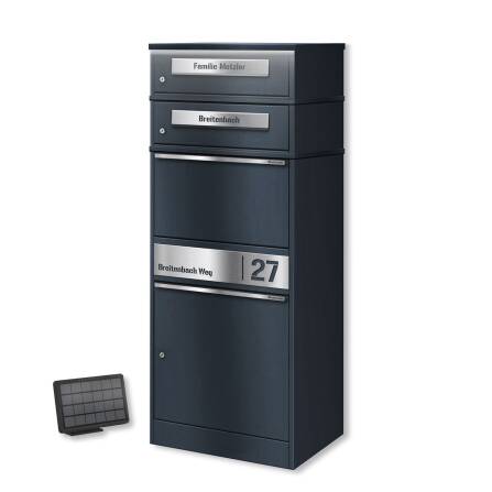 Metzler Paketbox mit 2 Briefkästen | LED |...