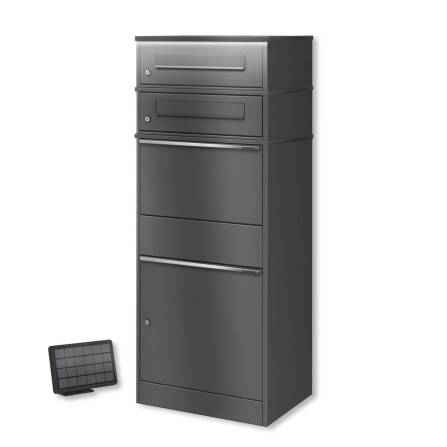 Metzler Paketbox mit 2 Briefkästen | LED |...