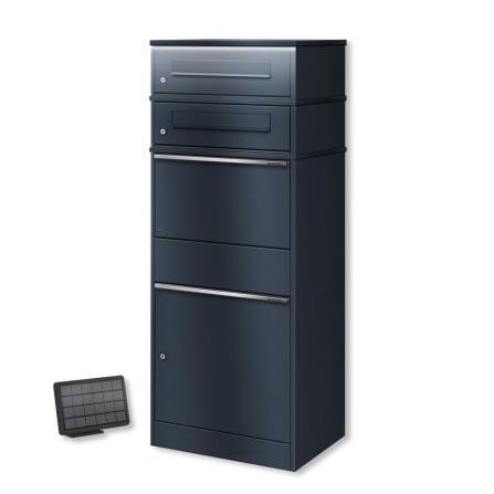 Metzler Paketbox mit 2 Briefkästen | LED |...