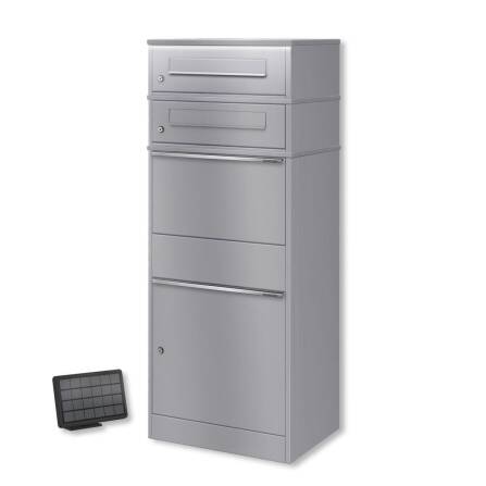 Metzler Paketbox mit 2 Briefkästen | LED |...