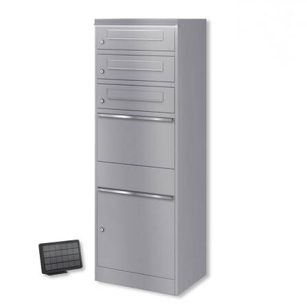 Metzler Paketbox mit 3 Briefkästen | LED |...