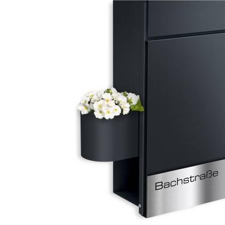 Metzler Blumenkasten für Briefkästen | RAL7016...